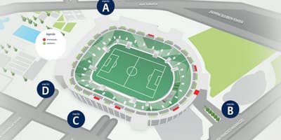 Térkép Allianz Parque - 5-ös Szint