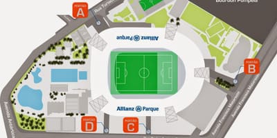Térkép Allianz São Paulo Parque