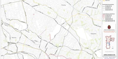Térkép Aricanduva-Vila Formosa São Paulo - Utak