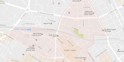 Térkép Barra Érdekesség São Paulo
