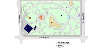 Térkép Buenos Aires São Paulo park