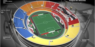 Térkép Cícero-Pompeu-de-Toledo São Paulo-stadion