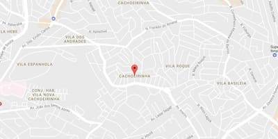 Térkép Cachoeirinha São Paulo
