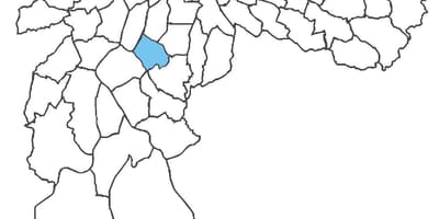Térkép Campo Belo kerület