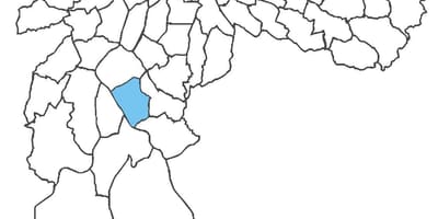 Térkép Campo Grande kerület