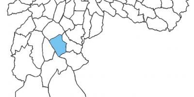 Térkép Campo Grande kerület