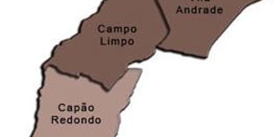 Térkép Campo Limpo al-prefektúrában