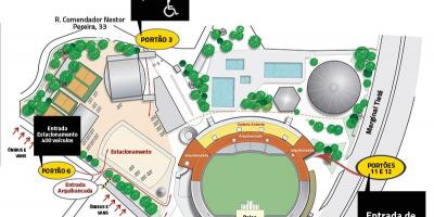 Térkép Canindé stadion
