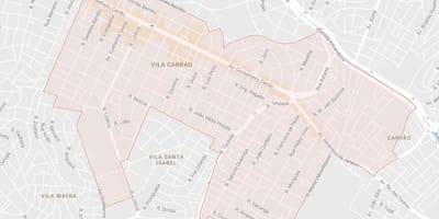 Térkép Carrão São Paulo