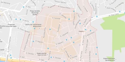 Térkép Casa Verde São Paulo