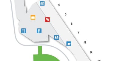 Térkép CGH repülőtér