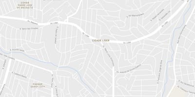 Térkép Cidade Líder São Paulo