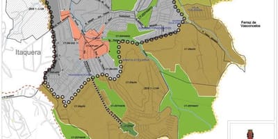 Térkép Cidade Tiradentes São Paulo - Foglalkozás a talaj