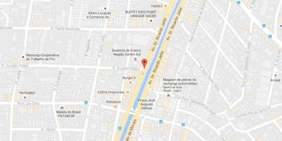 Térkép Cursino São Paulo