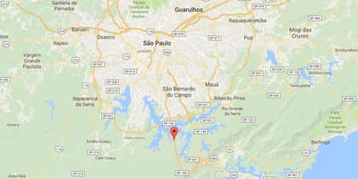 Térkép Imigrantes autópálya - SP 160