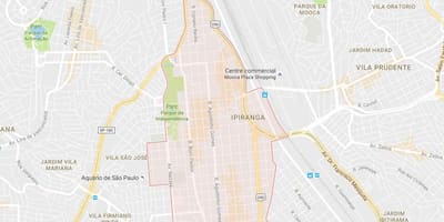Térkép Ipiranga São Paulo