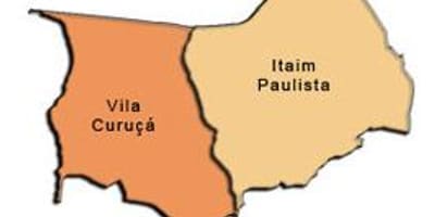 Térkép Itaim Paulista - Vila Curuçá al-prefektúrában