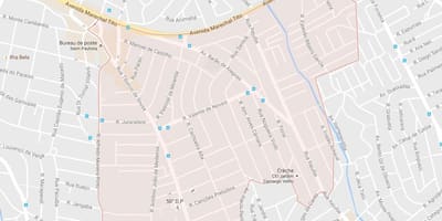 Térkép Itaim São Paulo Paulista