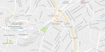 Térkép Itaquera São Paulo