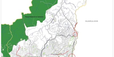 Térkép Jaçanã-Tremembé São Paulo - Utak