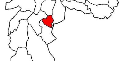 Térkép Jabaquara al-prefektúra São Paulo