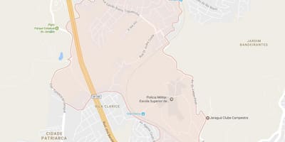 Térkép Jaraguá São Paulo