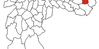 Térkép José Bonifácio kerület