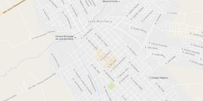 Térkép José Bonifácio São Paulo