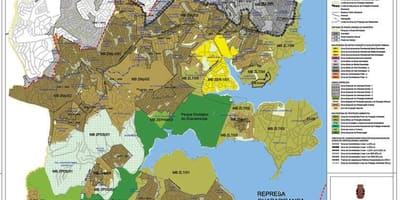 Térkép M'Boi Mirim São Paulo - Foglalkozás a talaj