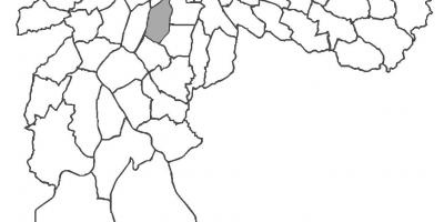 Térkép Moema kerület