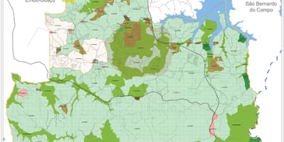 Térkép Parelheiros São Paulo - Foglalkozás a talaj