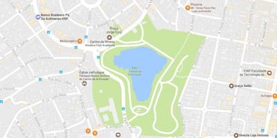 Térkép park akklimatizáció São Paulo