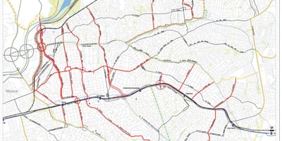 Térkép Penha São Paulo - Utak