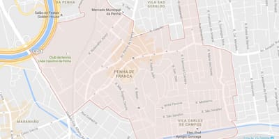 Térkép Penha São Paulo