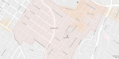 Térkép Perdizes São Paulo