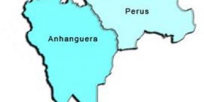 Térkép Perus al-prefektúrában