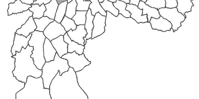 Térkép Pinheiros kerület