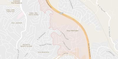 Térkép Pirituba São Paulo