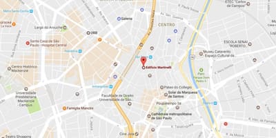 Térkép Prédio Martinelli