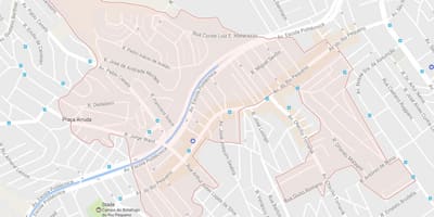 Térkép Rio Pequeno São Paulo