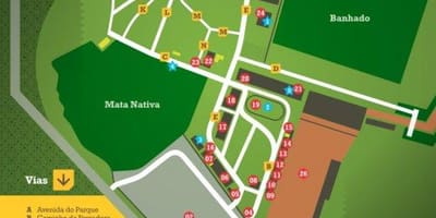 Térkép Rodeio São Paulo park