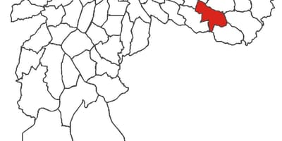 Térkép São mateus-hoz kerület