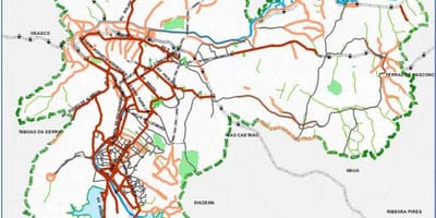 Térkép São Paulo kerékpárút