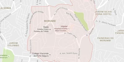 Térkép São Paulo Morumbi
