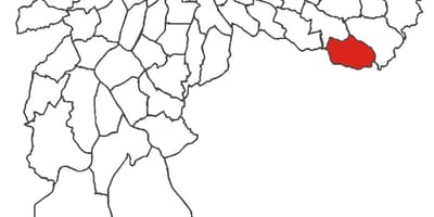 Térkép São Rafael kerület