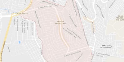 Térkép São Rafael São Paulo