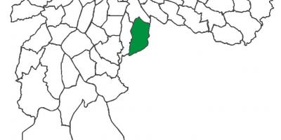 Térkép Sacomã kerület