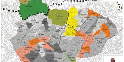 Térkép Santana São Paulo - Foglalkozás a talaj