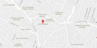 Térkép Sapopemba São Paulo