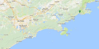 Térkép strand Estaleiro